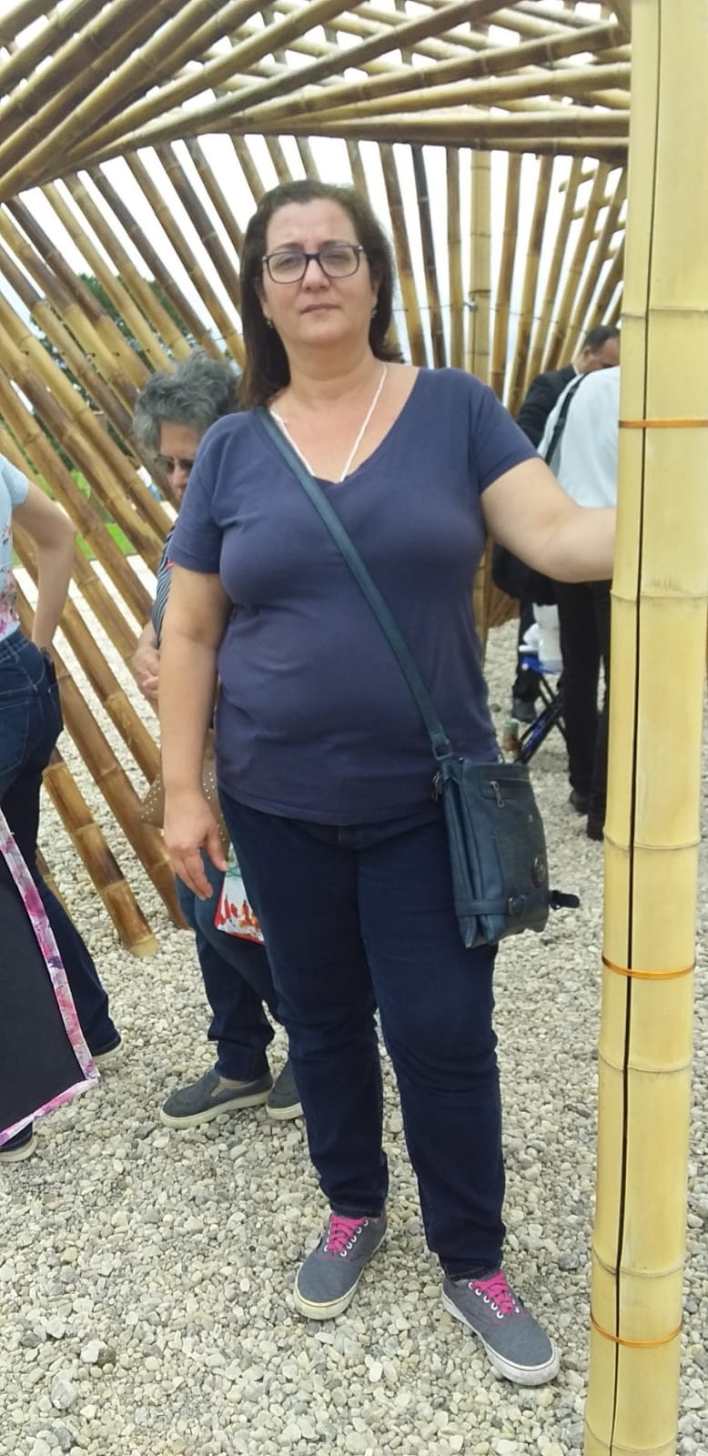 Valéria antes da reeducação alimentar